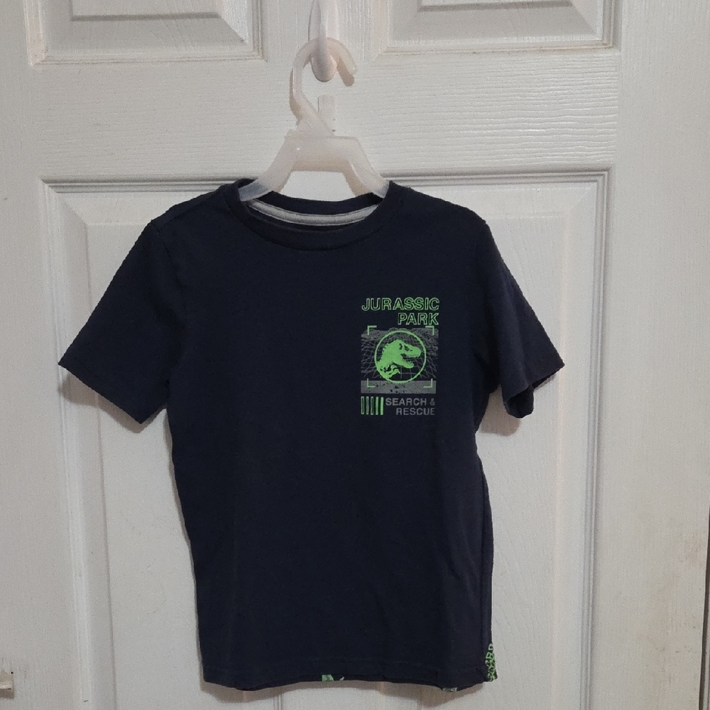 Kids Dinosaur Adventure T-Shirt - Dark Blue